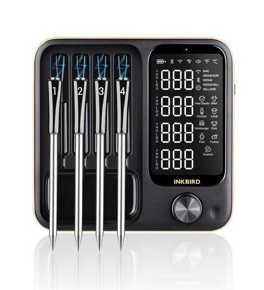 WiFi & Bluetooth Meat Thermometer INT-14-BW