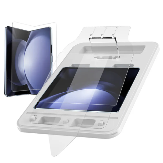 Galaxy Z Fold6 Fold5 Foldable Screen Protector With Auto Align Mounting Frame Kit
